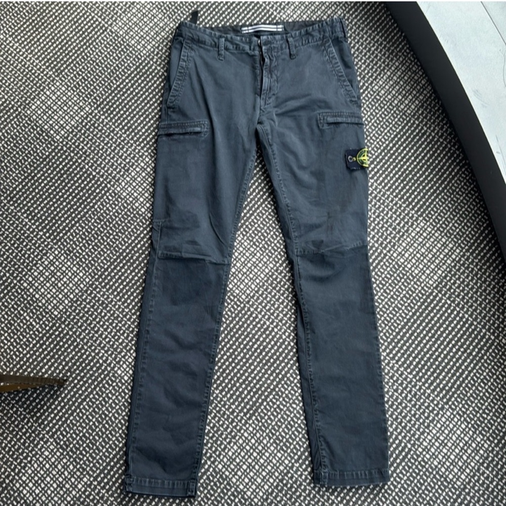 Stone Island Dark Gray Cargo Pants